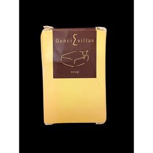 Spa Qunci Villas Natural Soap Organic Shea Butter Handcrafted Travel Size w Box